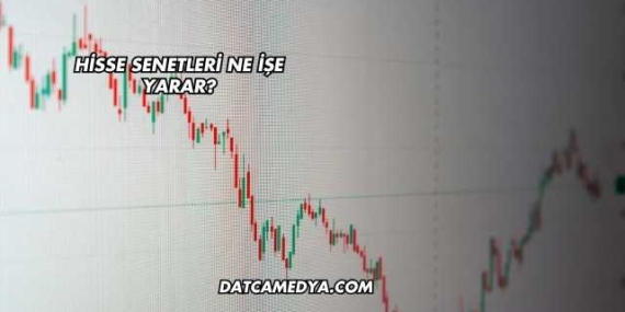 Hisse Senetleri Ne İşe Yarar?