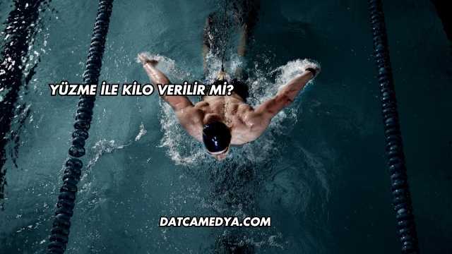 Yüzme ile Kilo Verilir mi?