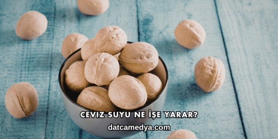 Ceviz Suyu Ne İşe Yarar?