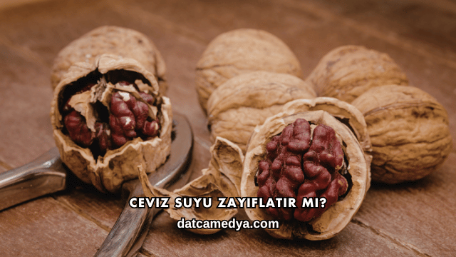Ceviz Suyu Zayıflatır mı?