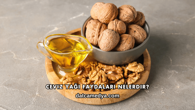 Ceviz Yağı Faydaları Nelerdir?