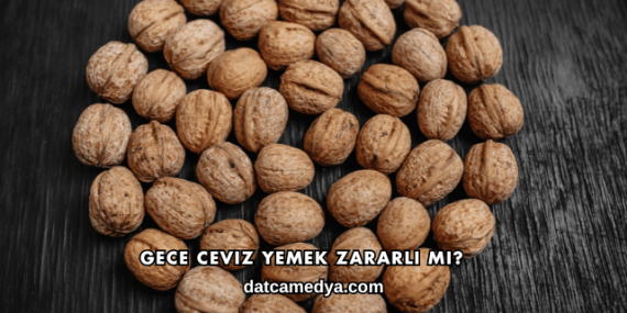 Gece Ceviz Yemek Zararlı mı?