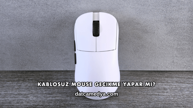 Kablosuz Mouse Gecikme Yapar mı?