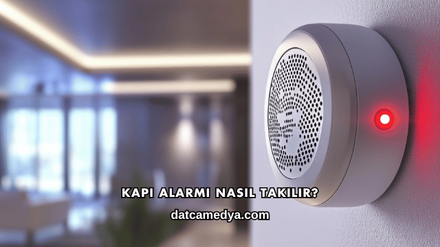 Kapı Alarmı Nasıl Takılır?